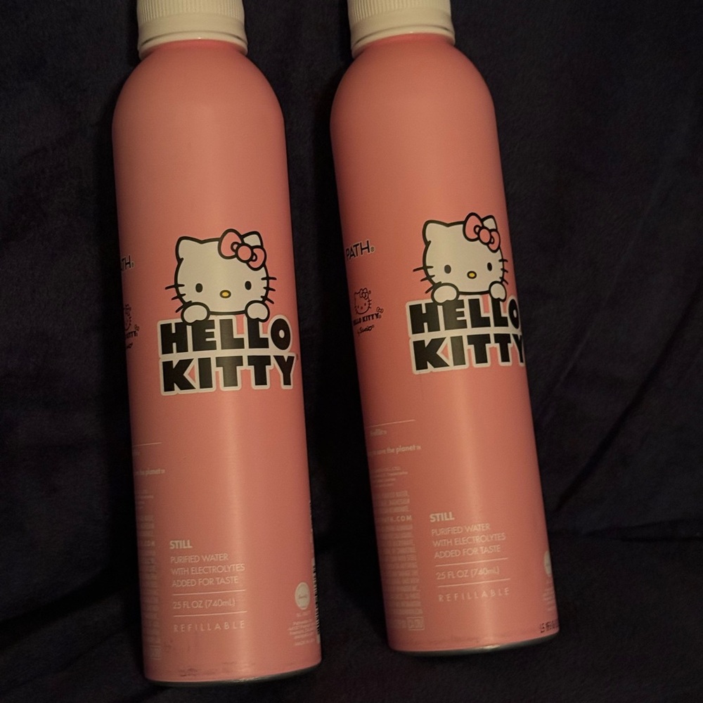 Hello Kitty Pink Drinkware Set